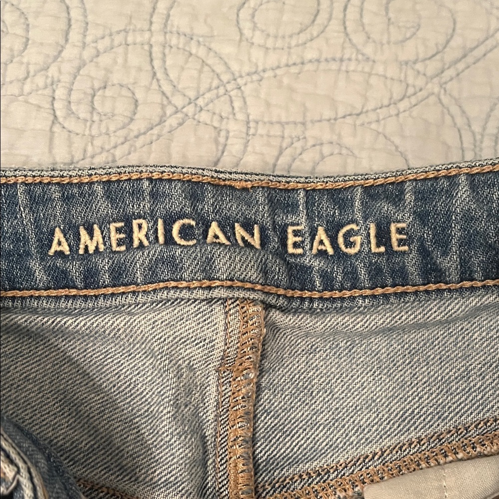American Eagle Outfitters Patchwork Distressed Bl… - image 2